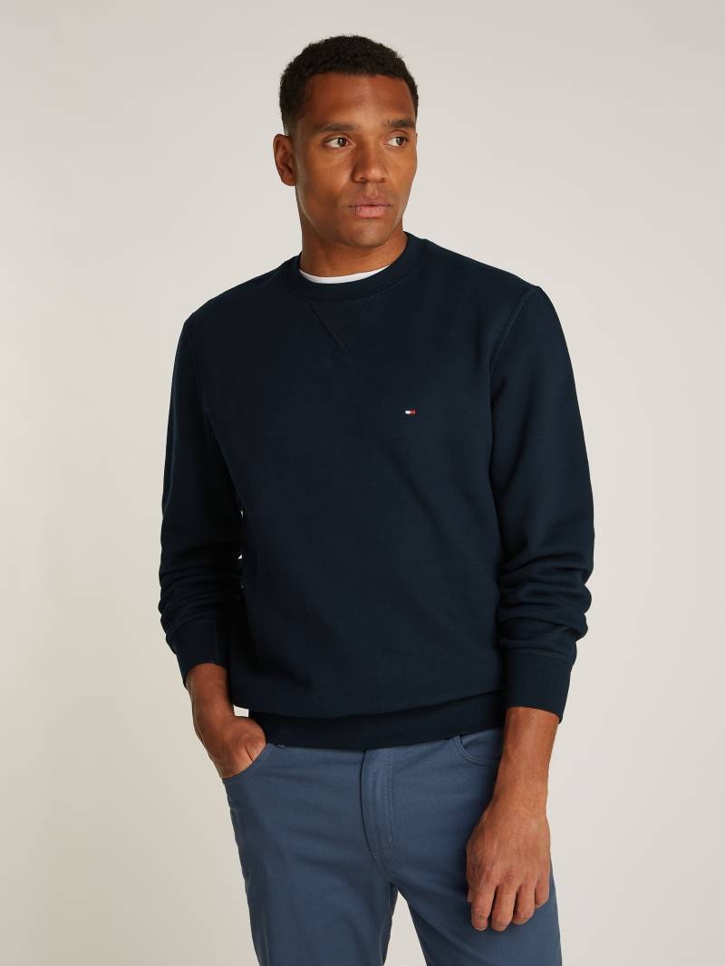 Tommy Hilfiger Sweatshirt »ESSENTIAL FLEECE CREWNECK«, mit Tommy Hilfiger Logostickerei von TOMMY HILFIGER