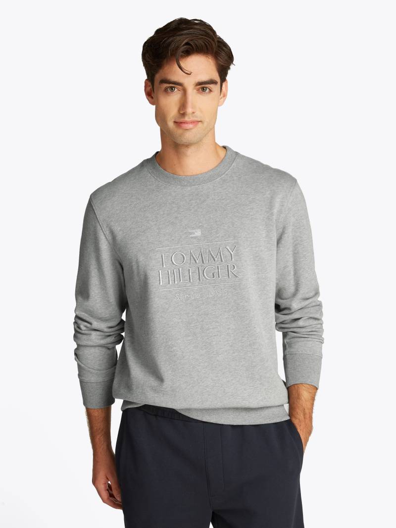 Tommy Hilfiger Sweatshirt »HILFIGER EMBRO LOGO SWEATSHIRT« von TOMMY HILFIGER