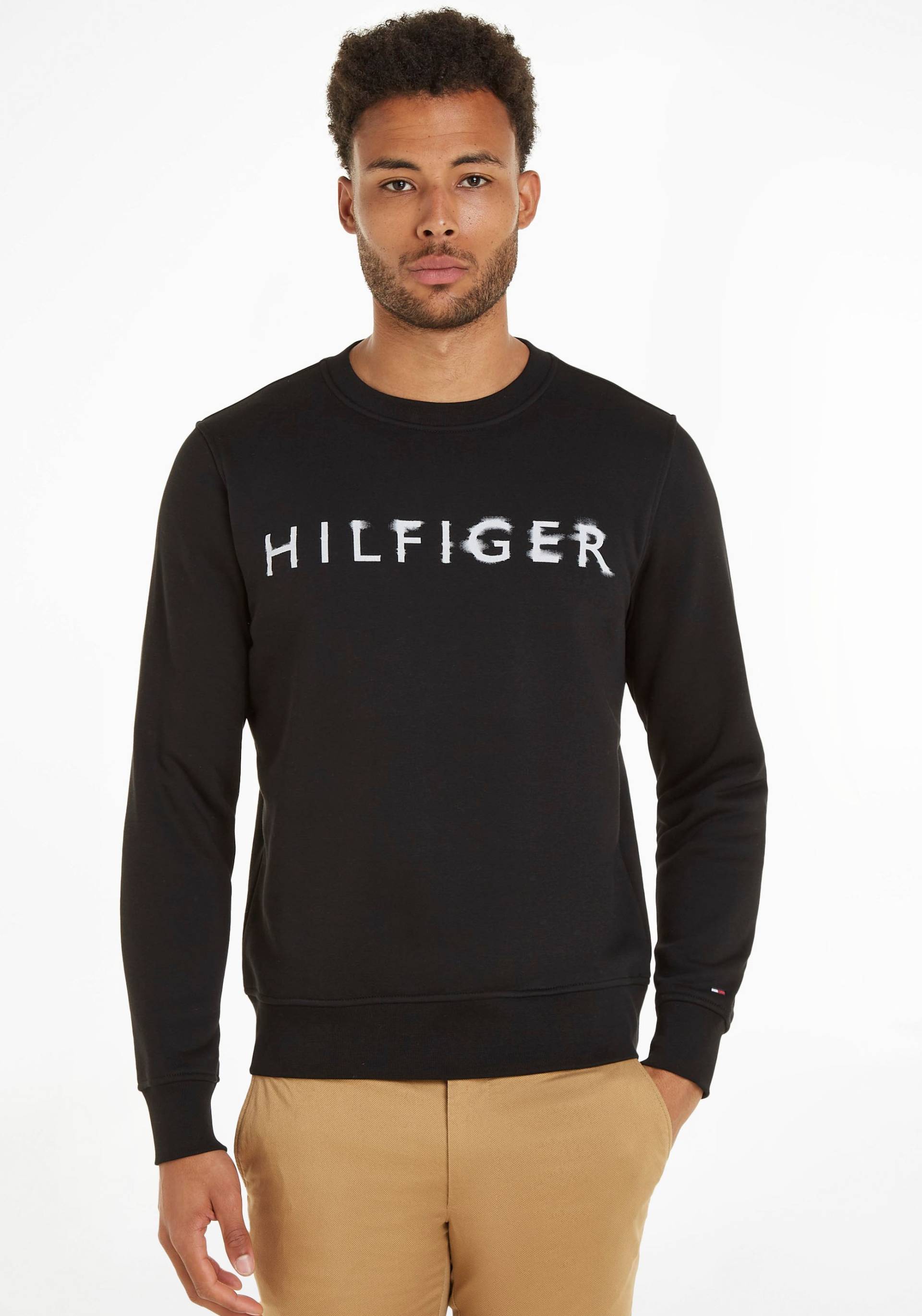 Tommy Hilfiger Sweatshirt »HILFIGER INK CREWNECK« von TOMMY HILFIGER