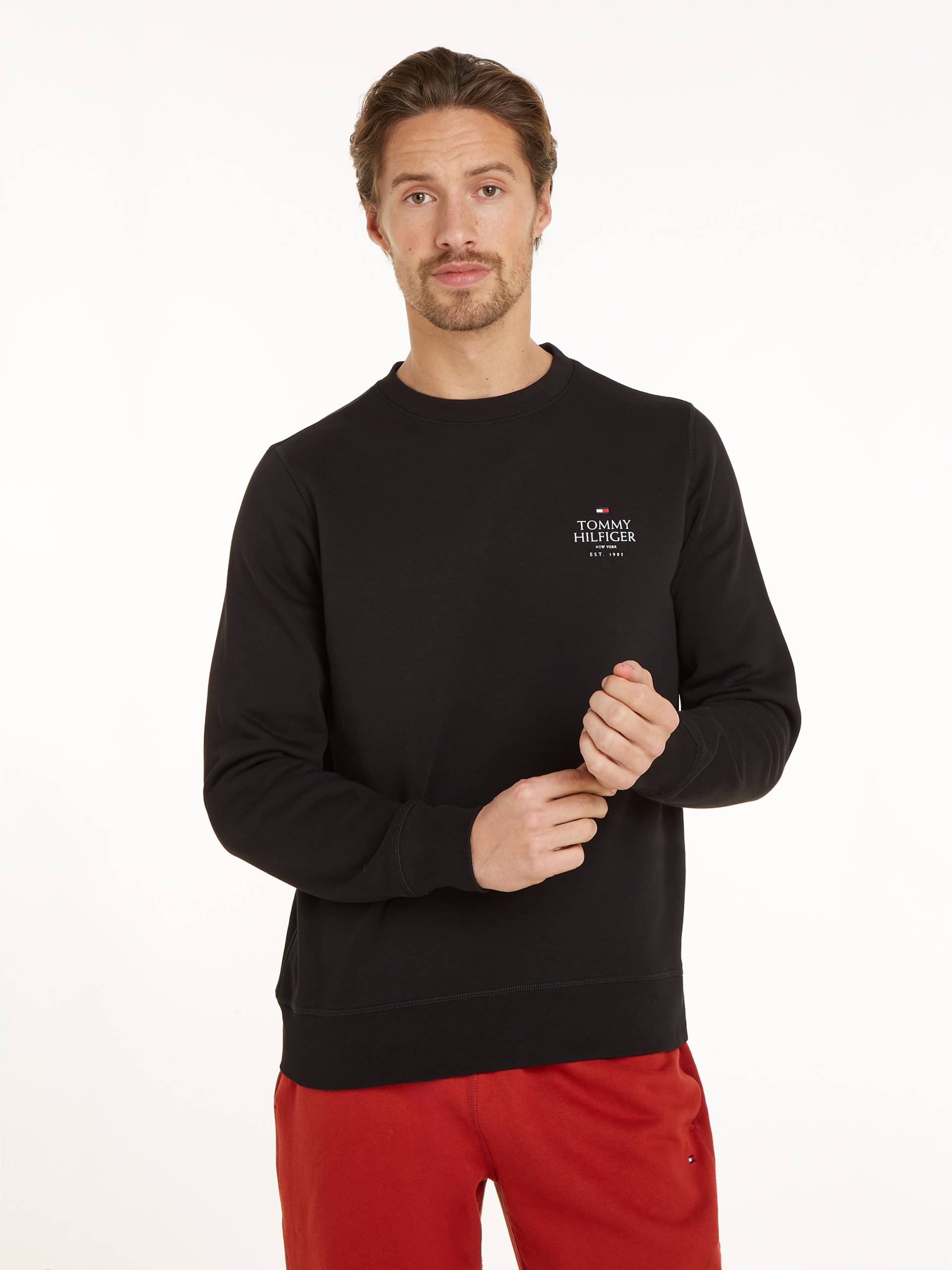 Tommy Hilfiger Sweatshirt »HILFIGER STACK SWEATSHIRT« Tommy Hilfiger Sweatshirt »HILFIGER STACK SWEATSHIRT« von TOMMY HILFIGER