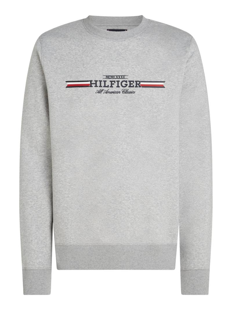 Tommy Hilfiger Sweatshirt »HILFIGER STRIPE SWEATSHIRT«, mit mehrfarbigen Print von TOMMY HILFIGER