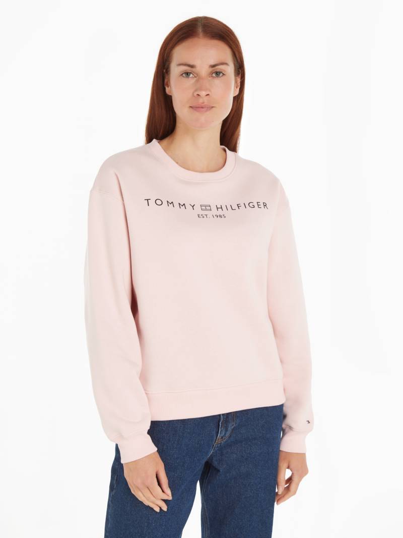 Tommy Hilfiger Sweatshirt »MDRN REG CORP LOGO C-NK SWTSHRT«, mit Logoschriftzug von TOMMY HILFIGER