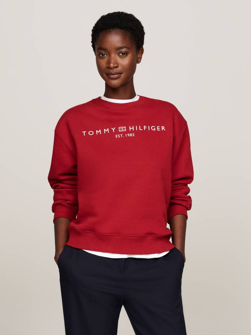 Tommy Hilfiger Sweatshirt »MDRN REG CORP LOGO C-NK SWTSHRT«, mit Logoschriftzug von TOMMY HILFIGER