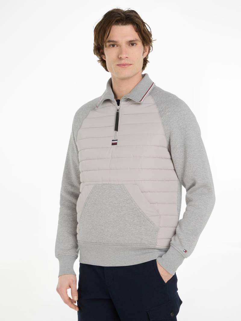 Tommy Hilfiger Sweatshirt »MIX MEDIA HALF ZIP« von TOMMY HILFIGER