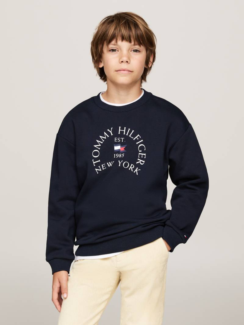 Tommy Hilfiger Sweatshirt »NAUTICAL ARCH PRINT FLEECE CN«, mit Print von TOMMY HILFIGER