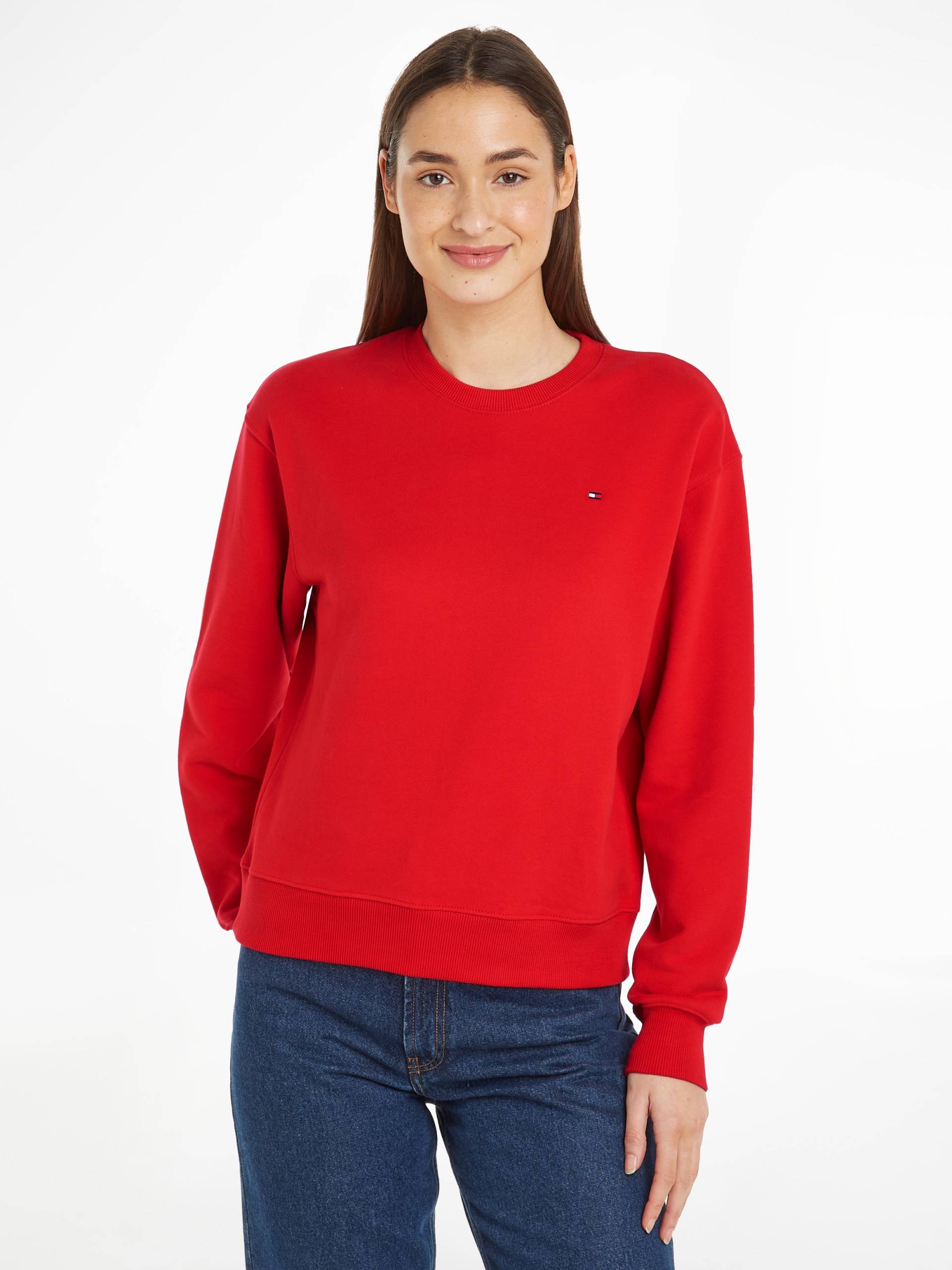 Tommy Hilfiger Sweatshirt »REG FLAG ON CHEST SWTSHRT«, mit Tommy Hilfiger Logo-Flag von TOMMY HILFIGER