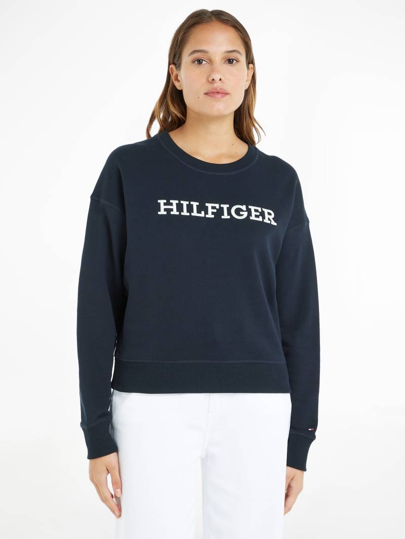 Tommy Hilfiger Sweatshirt »REG MONOTYPE EMB SWEATSHIRT«, mit markanter Hilfiger Logo-Stickerei von TOMMY HILFIGER