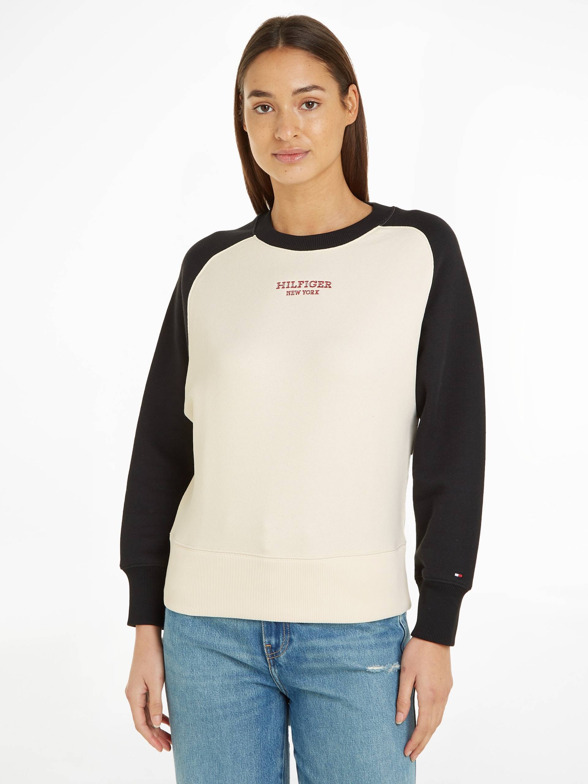 Tommy Hilfiger Sweatshirt »RLX MONOTYPE CLRBLK SWEATSHIRT«, mit Logoschriftzug von TOMMY HILFIGER