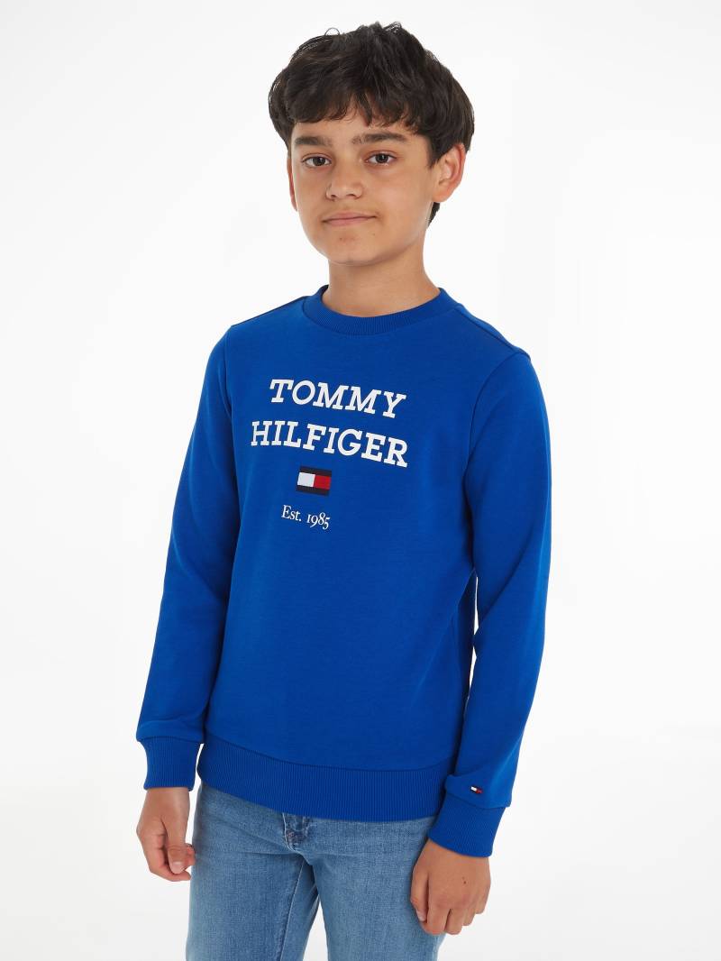 Tommy Hilfiger Sweatshirt »TH LOGO SWEATSHIRT«, mit grossem Logo von TOMMY HILFIGER