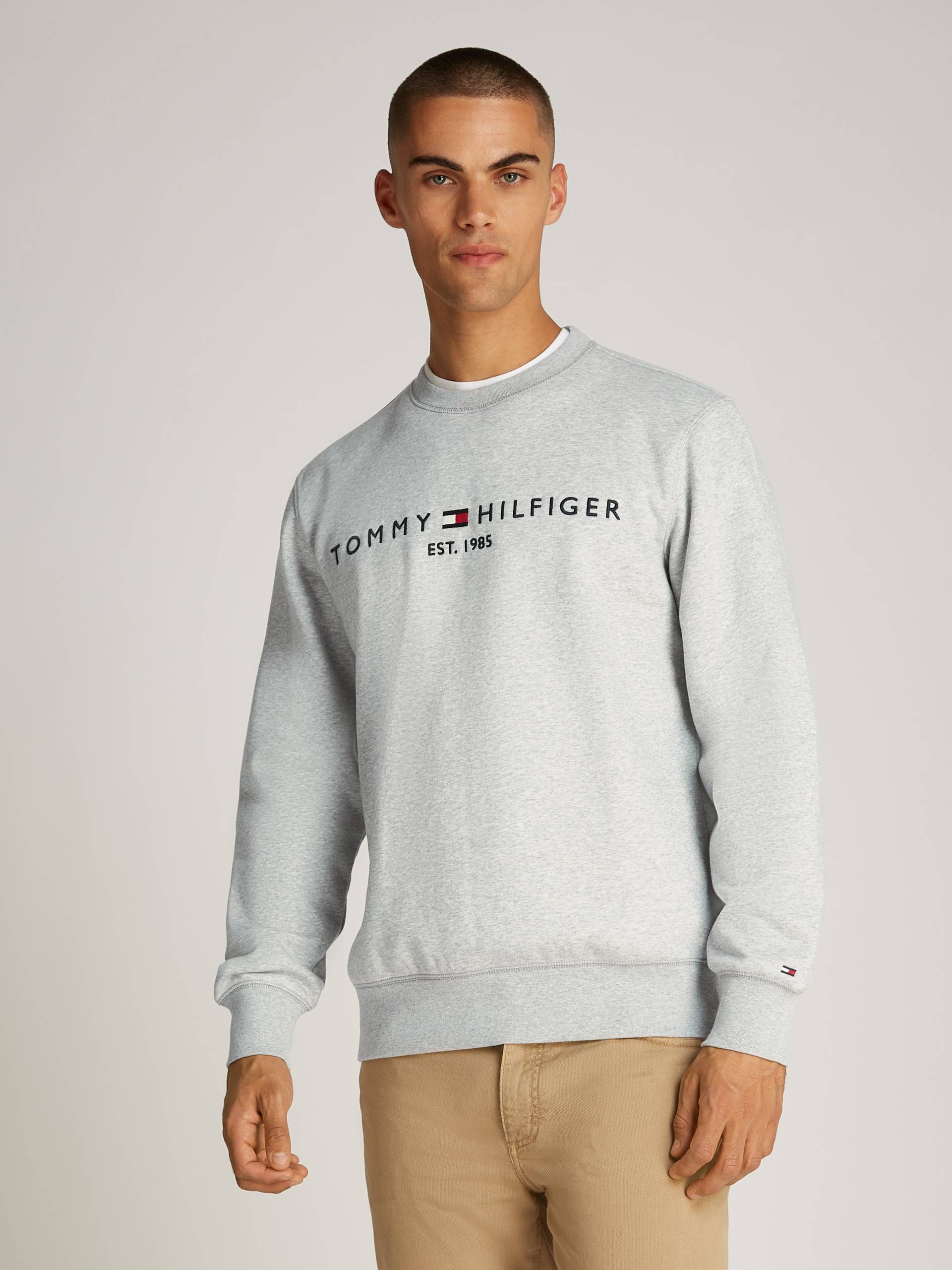 Tommy Hilfiger Sweatshirt »TOMMY LOGO SWEATSHIRT«, mit klassischem Rundhalsausschnitt von TOMMY HILFIGER