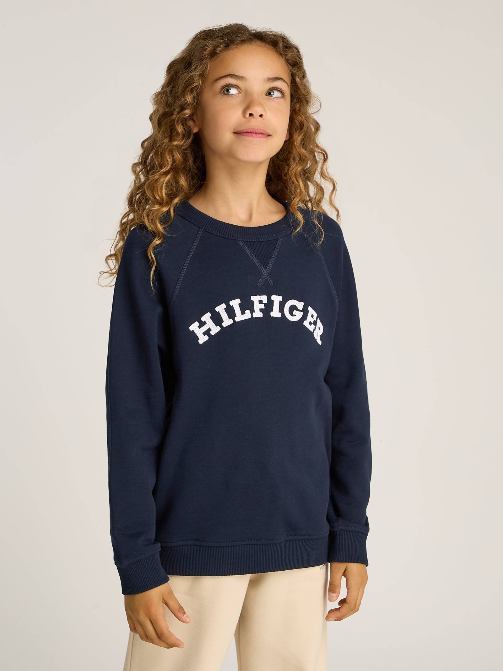 Tommy Hilfiger Sweatshirt »U MONOTYPE SWEATSHIRT«, mit Logo-Schriftzug von TOMMY HILFIGER