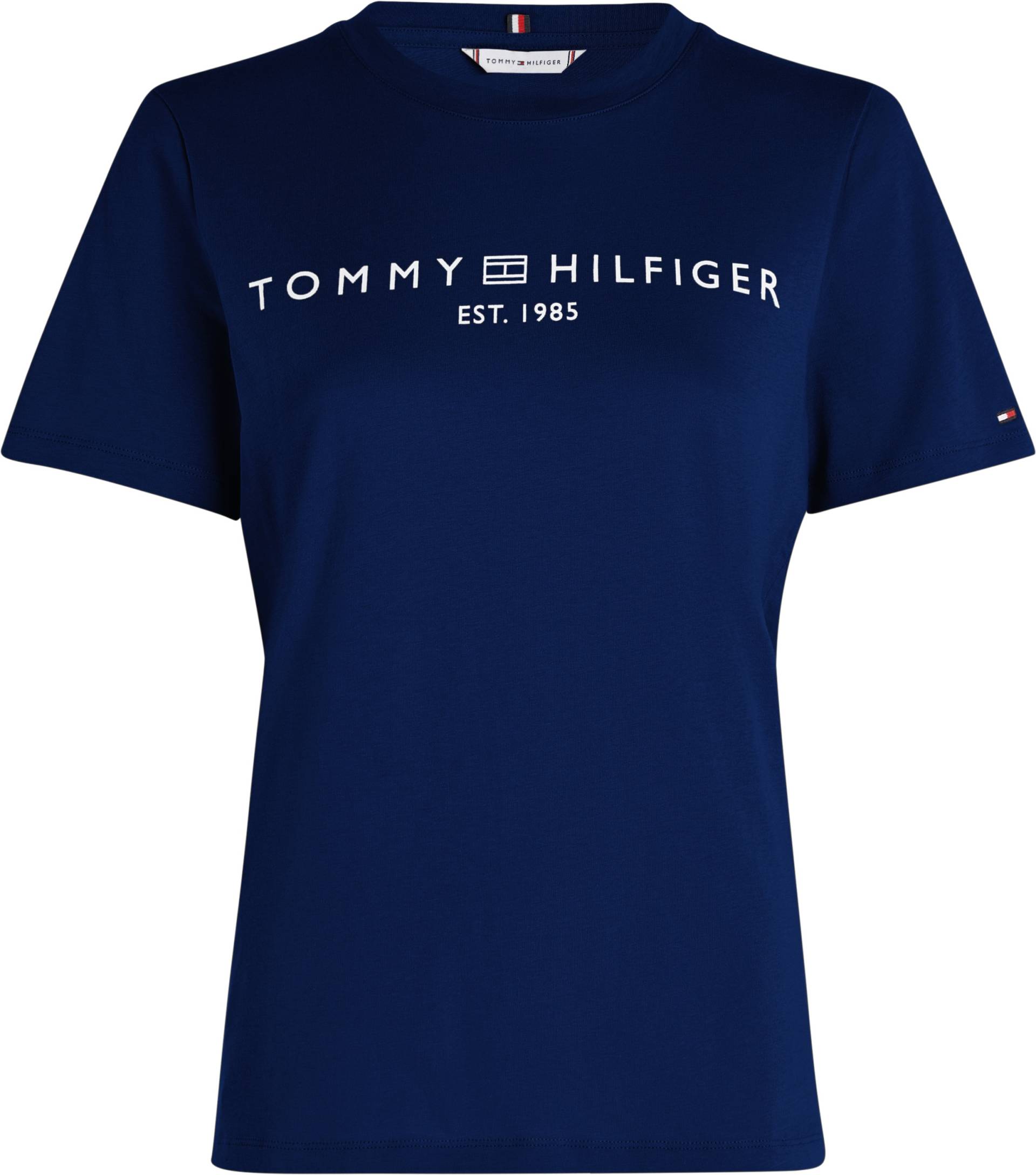 Tommy Hilfiger T-Shirt »REG CORP LOGO C-NK SS«, mit Logoschriftzug von TOMMY HILFIGER