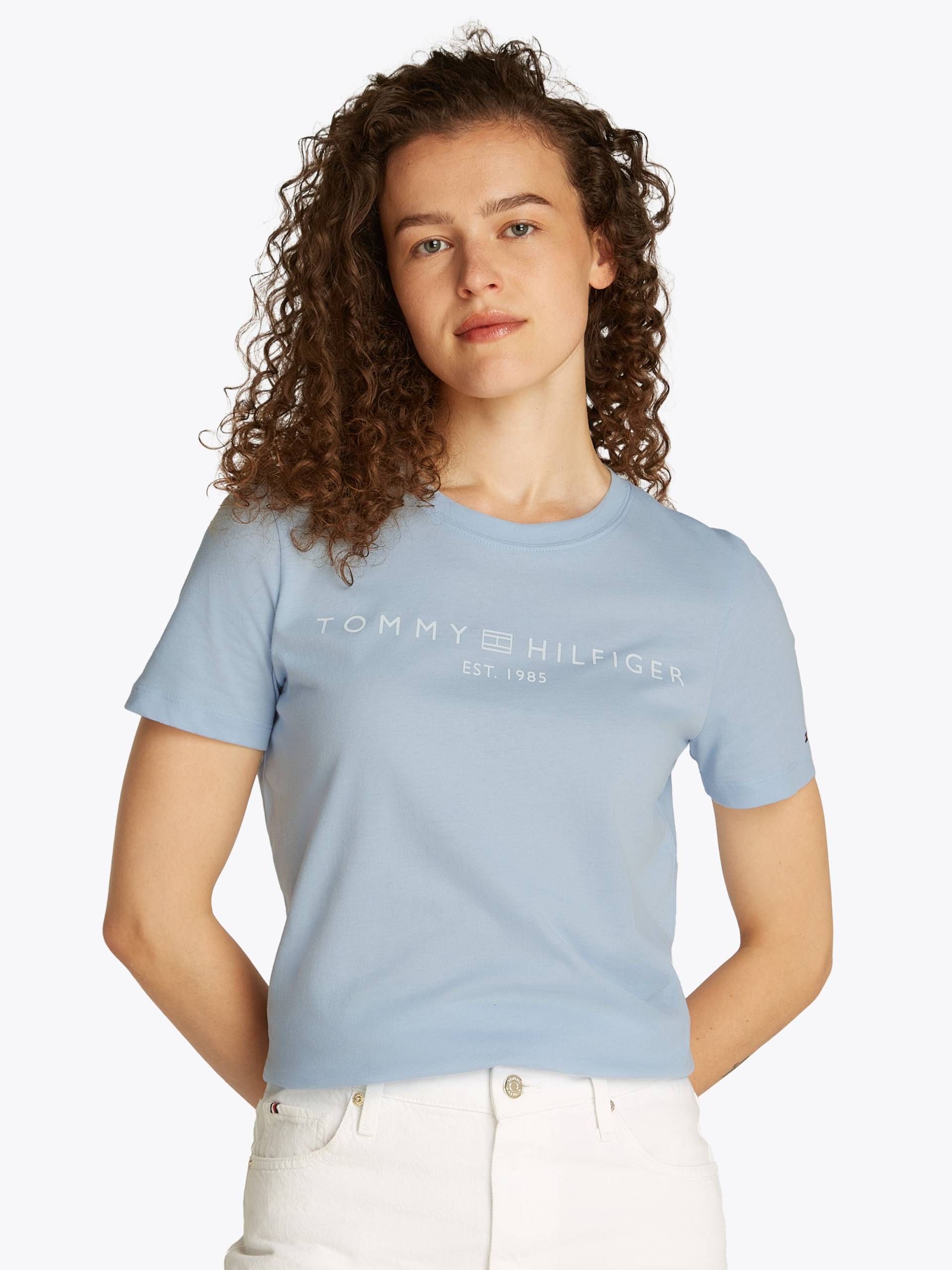 Tommy Hilfiger T-Shirt »REG CORP LOGO C-NK SS«, mit Logoschriftzug Tommy Hilfiger T-Shirt »REG CORP LOGO C-NK SS«, mit Logoschriftzug von TOMMY HILFIGER