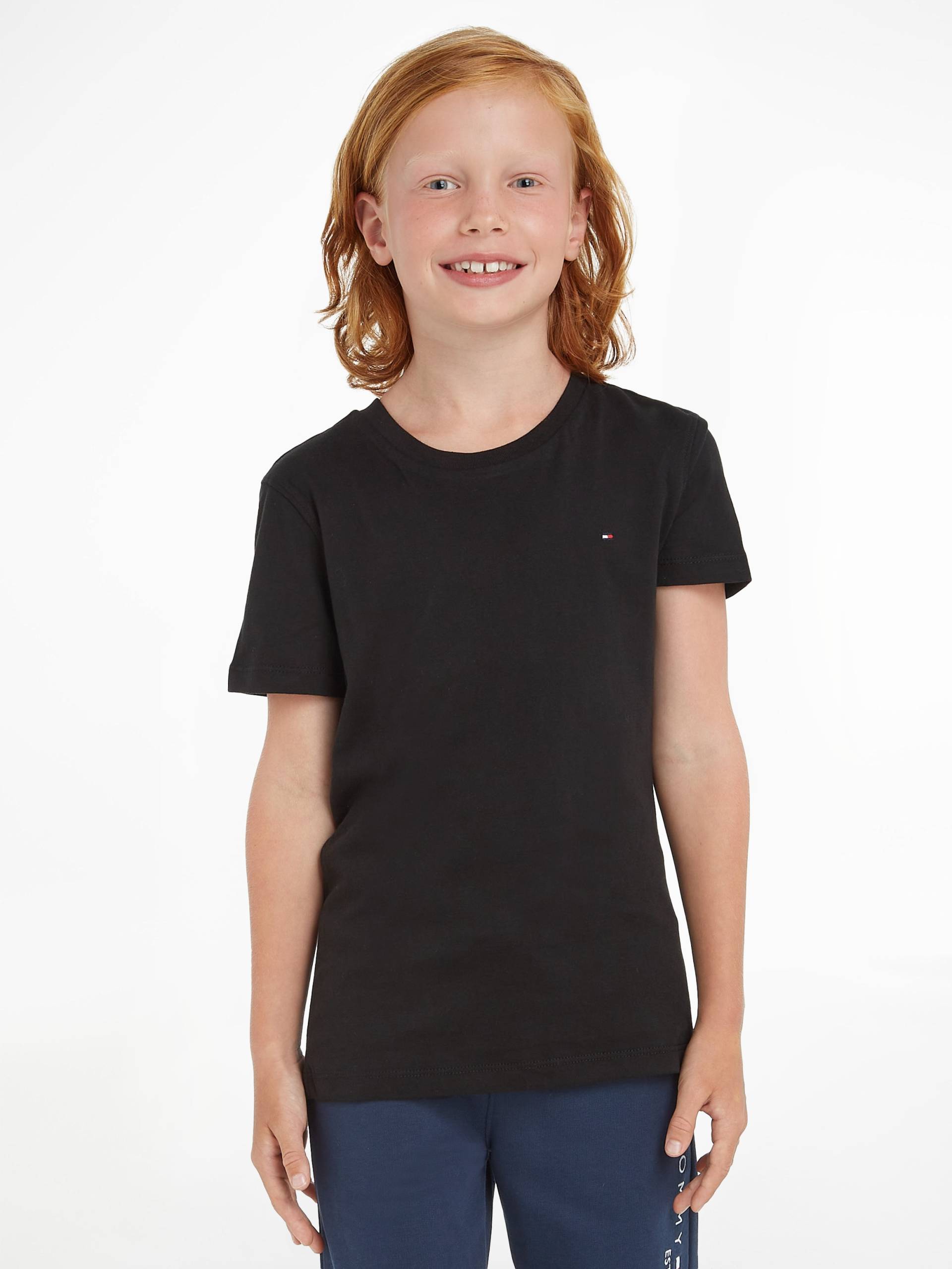 Tommy Hilfiger T-Shirt »BOYS BASIC CN KNIT«, Kinder Kids Junior MiniMe,für Jungen von TOMMY HILFIGER