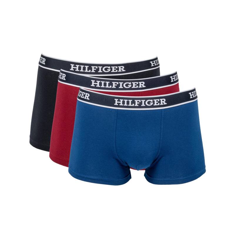 Triopack, Pantys Herren Dunkelblau S von TOMMY HILFIGER