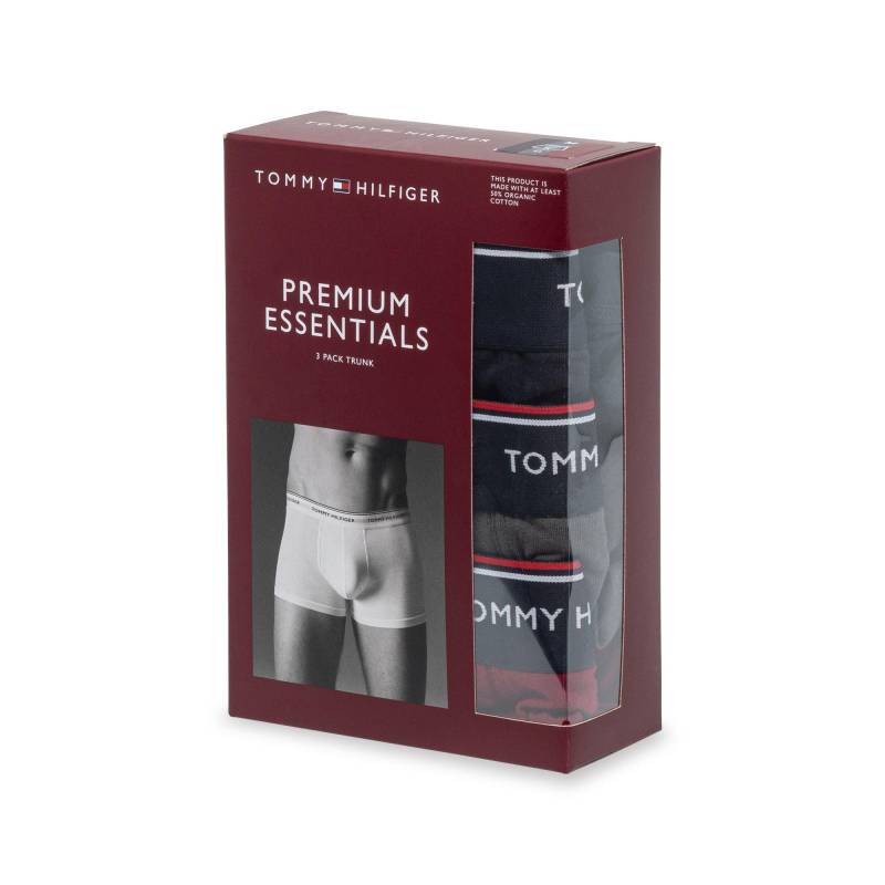 Triopack Panty Herren Blau  L von TOMMY HILFIGER