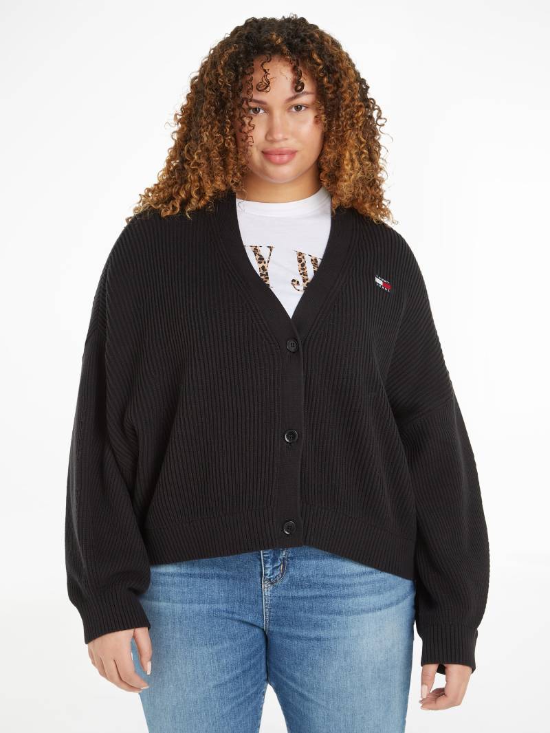 Tommy Jeans Curve Cardigan »TJW CRV ESSENTIAL BADGE CARDIGAN«, PLUS SIZE CURVE von TOMMY JEANS Curve