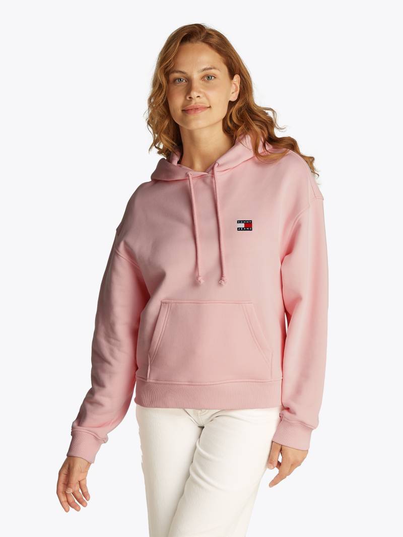 Tommy Jeans Curve Kapuzensweatshirt »TJW BXY BADGE HOODIE EXT«, in Grossen Grössen, Kapuze, Badge von TOMMY JEANS Curve