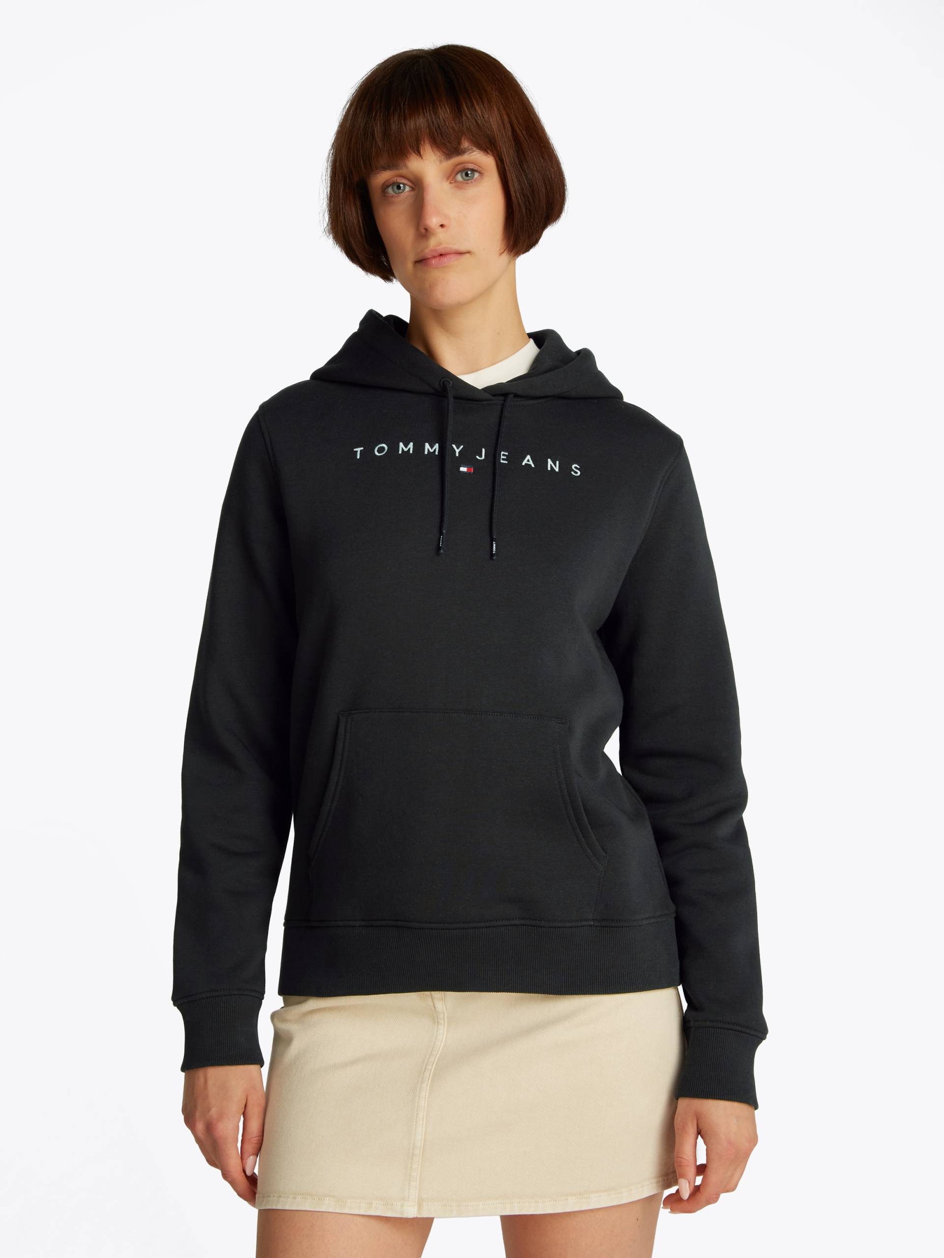 Tommy Jeans Curve Kapuzensweatshirt »TJW REG TONAL LINEAR HOODIE EXT«, in Grossen Grössen, Kapuze, Logostickerei von TOMMY JEANS Curve