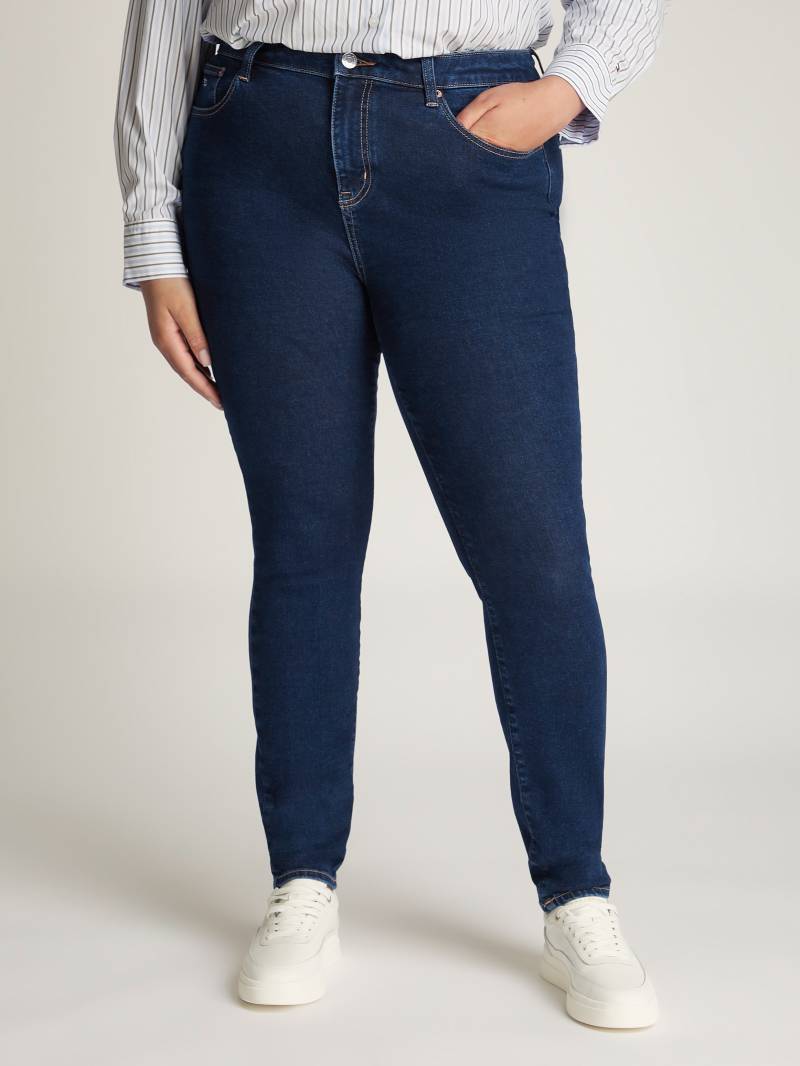 Tommy Jeans Curve Regular-fit-Jeans »CRV MELANY UH SSKN«, in Grossen Grössen im 5-Pocket-Style von TOMMY JEANS Curve