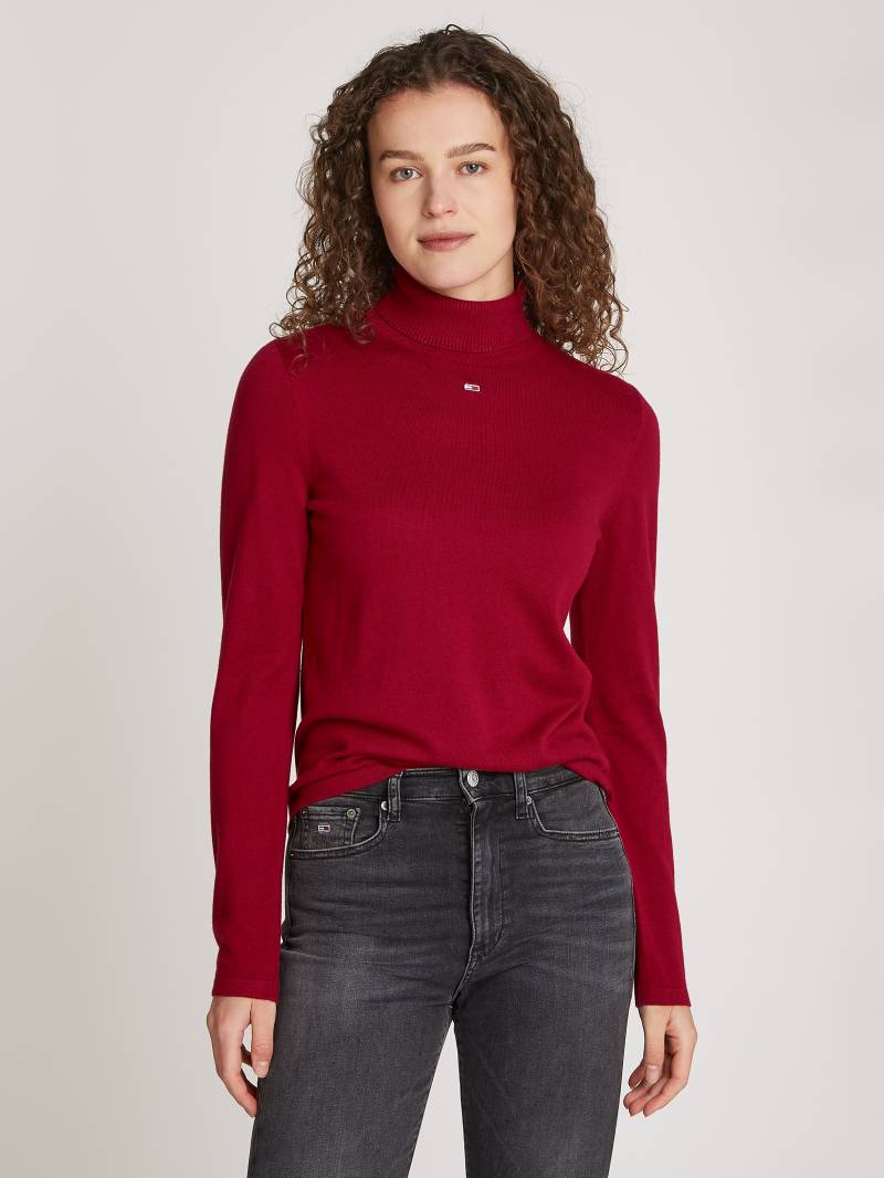 Tommy Jeans Curve Rollkragenpullover »TJW ESSENTIAL TRTLNK SWEATER EXT«, mit Rollkragen, Logo-Flag von TOMMY JEANS Curve