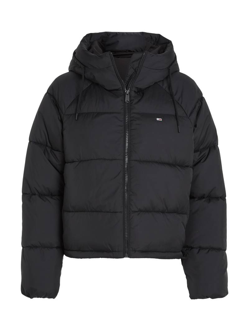 Tommy Jeans Curve Steppjacke »JW ASPEN PUFFER EXT«, mit Kapuze, mit hochschliessendem Kragen, Kapuze, Leistentaschen von TOMMY JEANS Curve