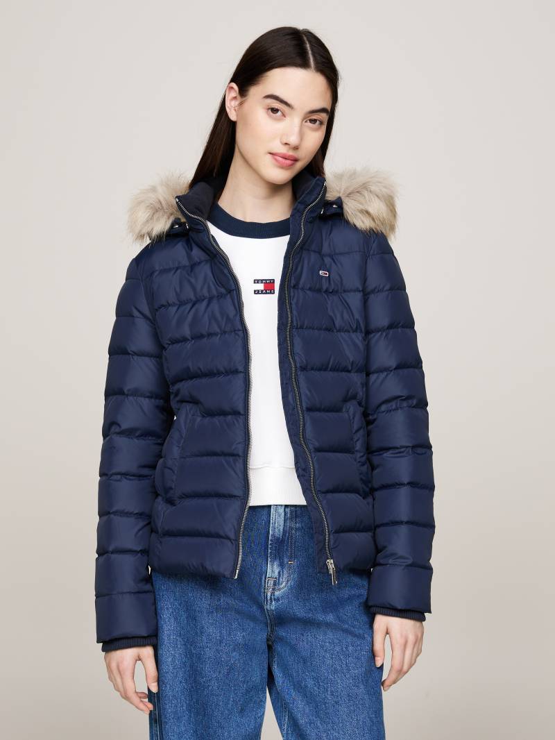 Tommy Jeans Curve Steppjacke »TJW BASIC HOODED DOWN JACKET EXT«, mit Kapuze, in Grossen Grössen, mit Kapuze von TOMMY JEANS Curve