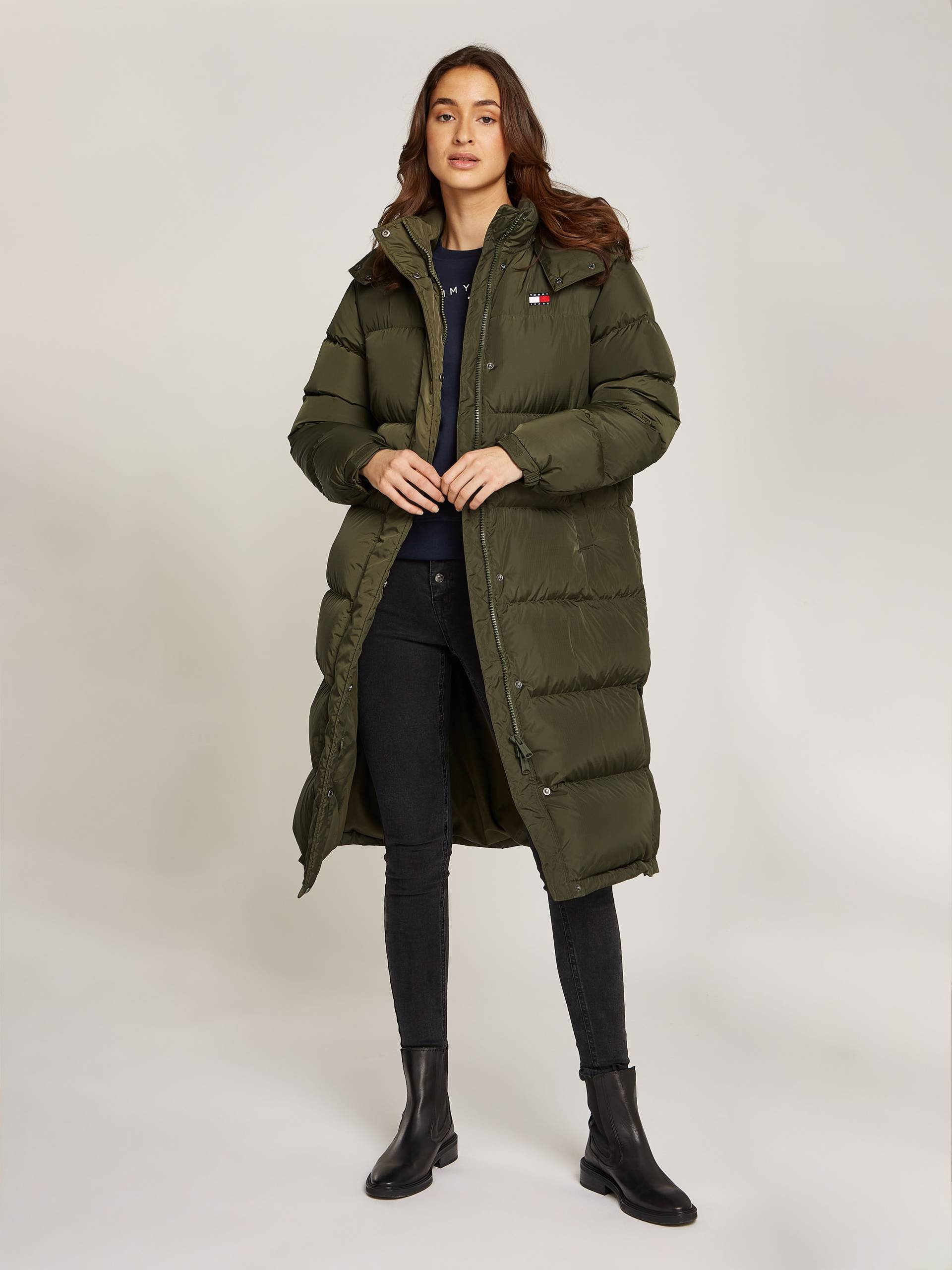 Tommy Jeans Curve Steppmantel »TJW ALASKA LONG PUFFER EXT«, in Grossen Grössen von TOMMY JEANS Curve