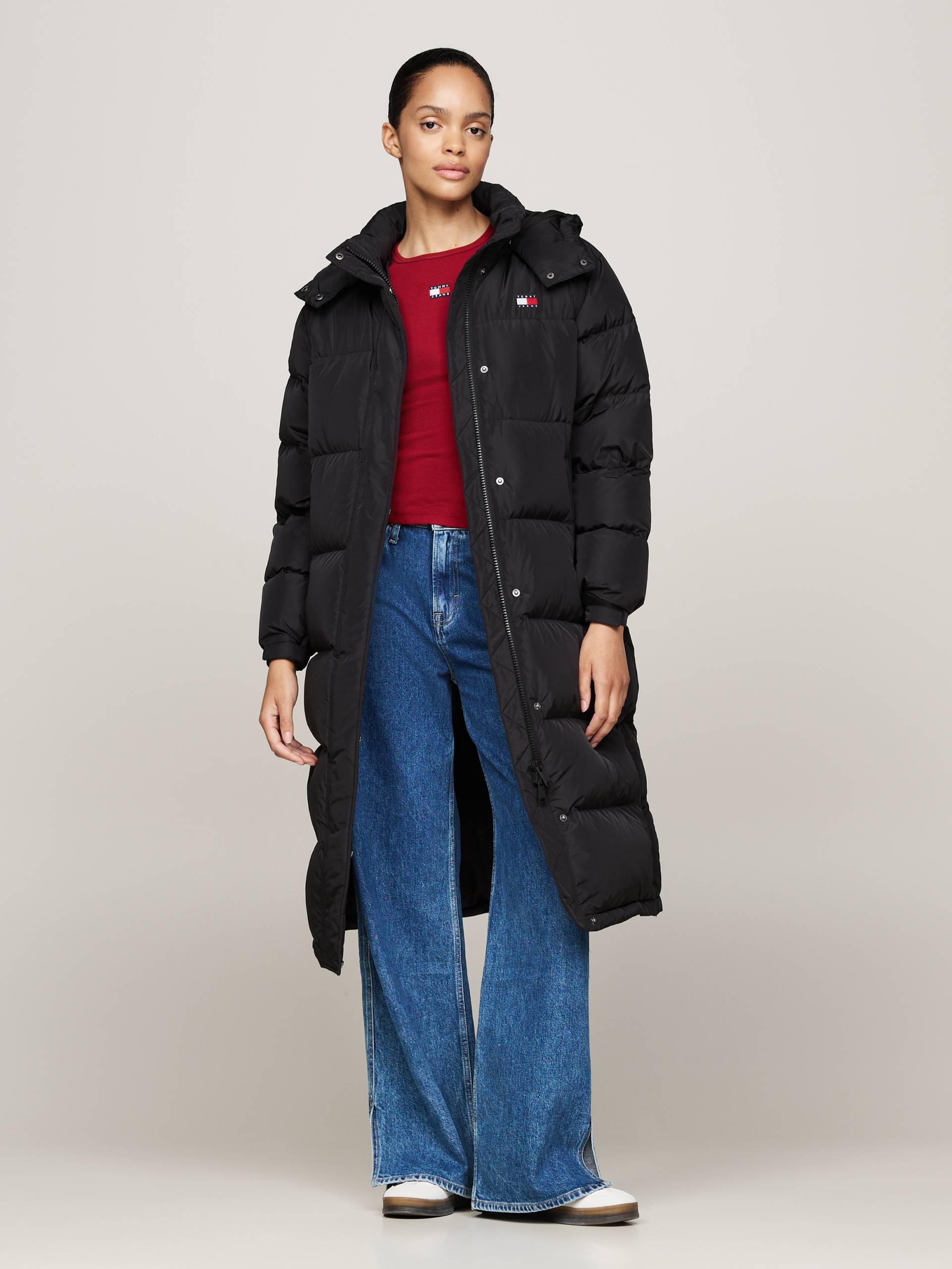 Tommy Jeans Curve Steppmantel »TJW ALASKA LONG PUFFER EXT«, in Grossen Grössen von TOMMY JEANS Curve