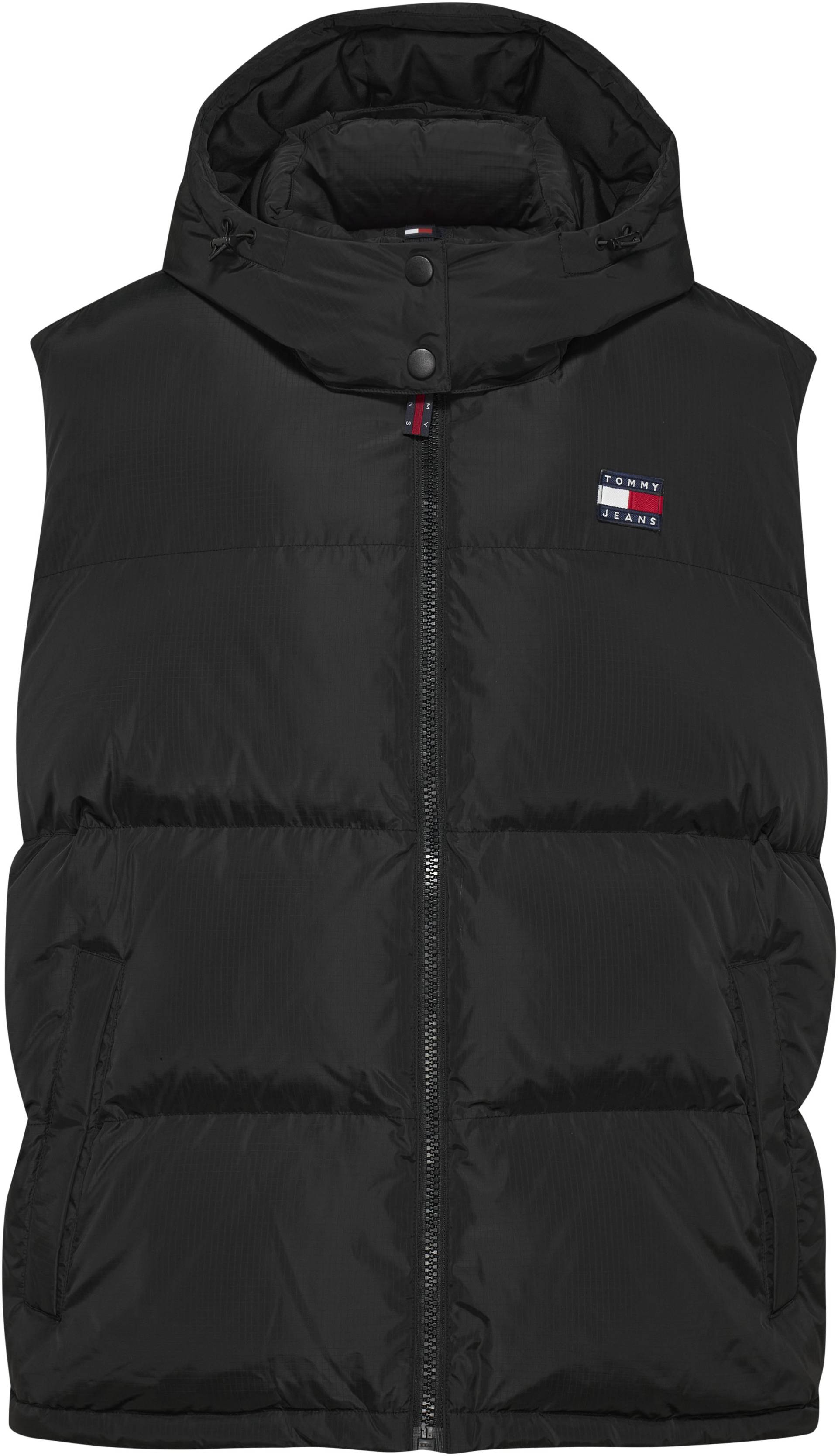 Tommy Jeans Curve Steppweste »TJW CRV ALASKA PUFFER VEST«, PLUS SIZE CURVE,mit Kapuze & Tommy Jeans Logo-Badge von TOMMY JEANS Curve