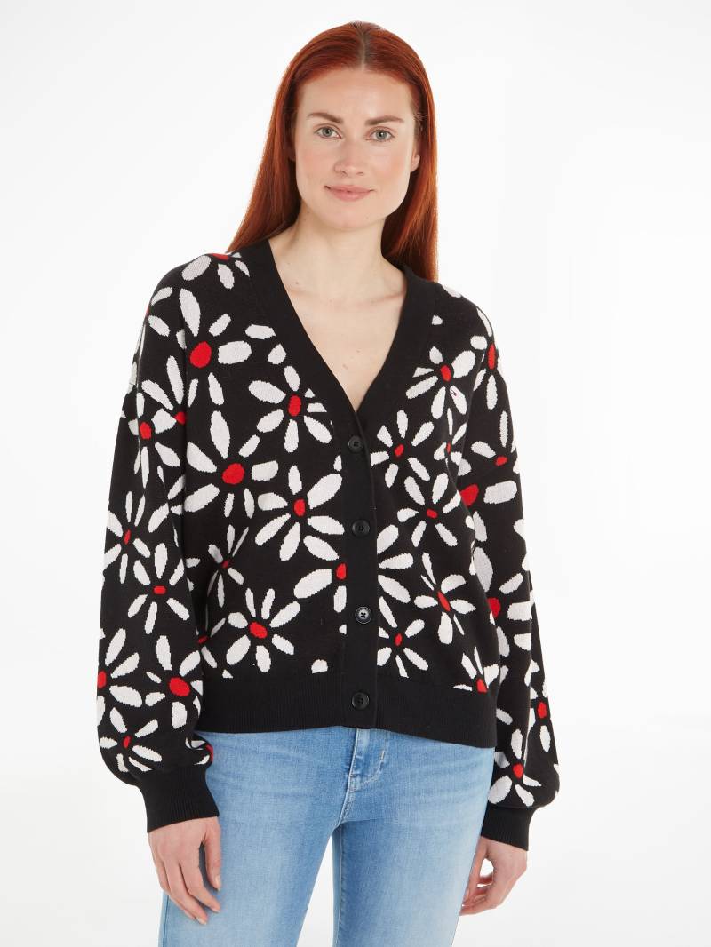 Tommy Jeans Curve Strickjacke »TJW DITSY CARDIGAN EXT« von TOMMY JEANS Curve