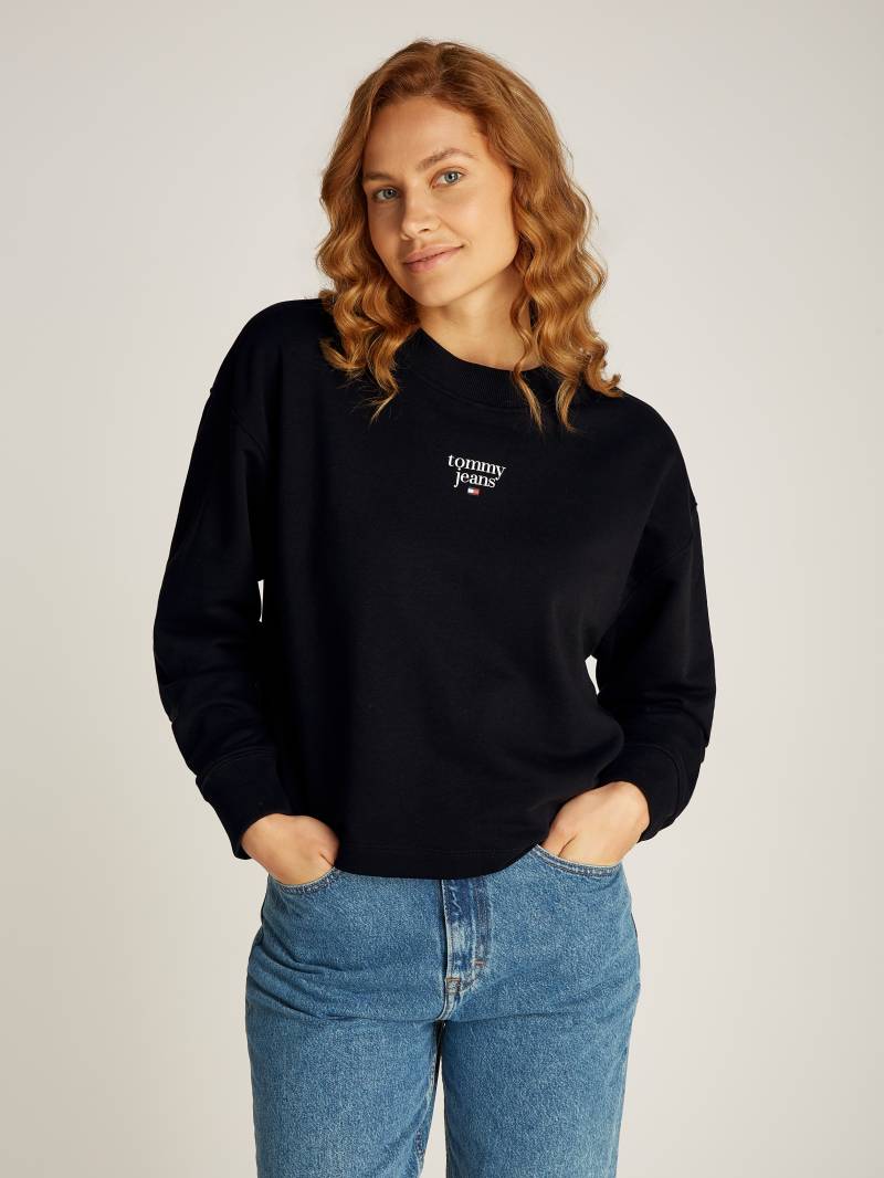 Tommy Jeans Curve Sweatshirt »TJW ESSENTIAL LOGO 1 CREW EXT«, in Grossen Grössen mit Logoschriftzug von TOMMY JEANS Curve