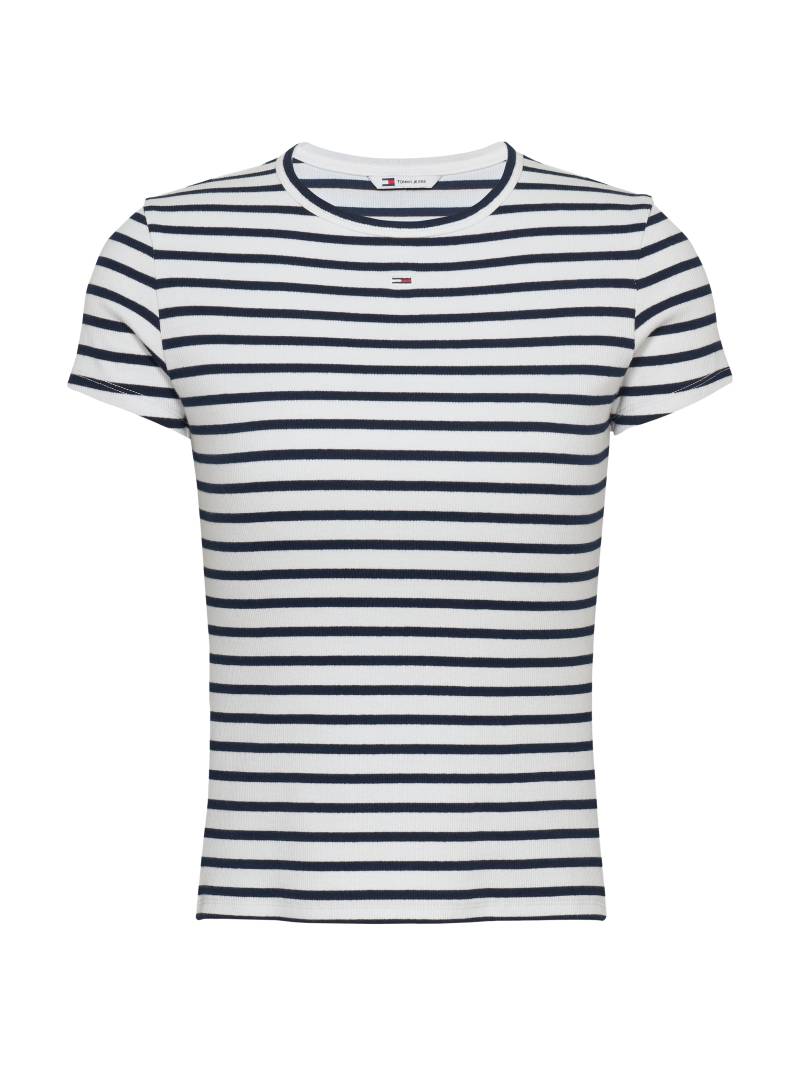 Tommy Jeans Curve T-Shirt »Slim Essential Rib«, Grosse Grössen von TOMMY JEANS Curve