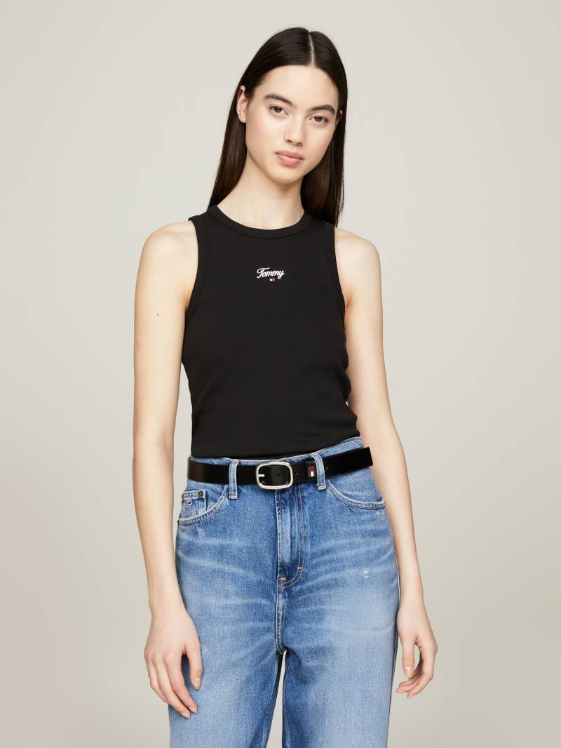 Tommy Jeans Curve Tanktop »TJW SLIM SCRIPT TANK EXT«, Grosse Grössen von TOMMY JEANS Curve