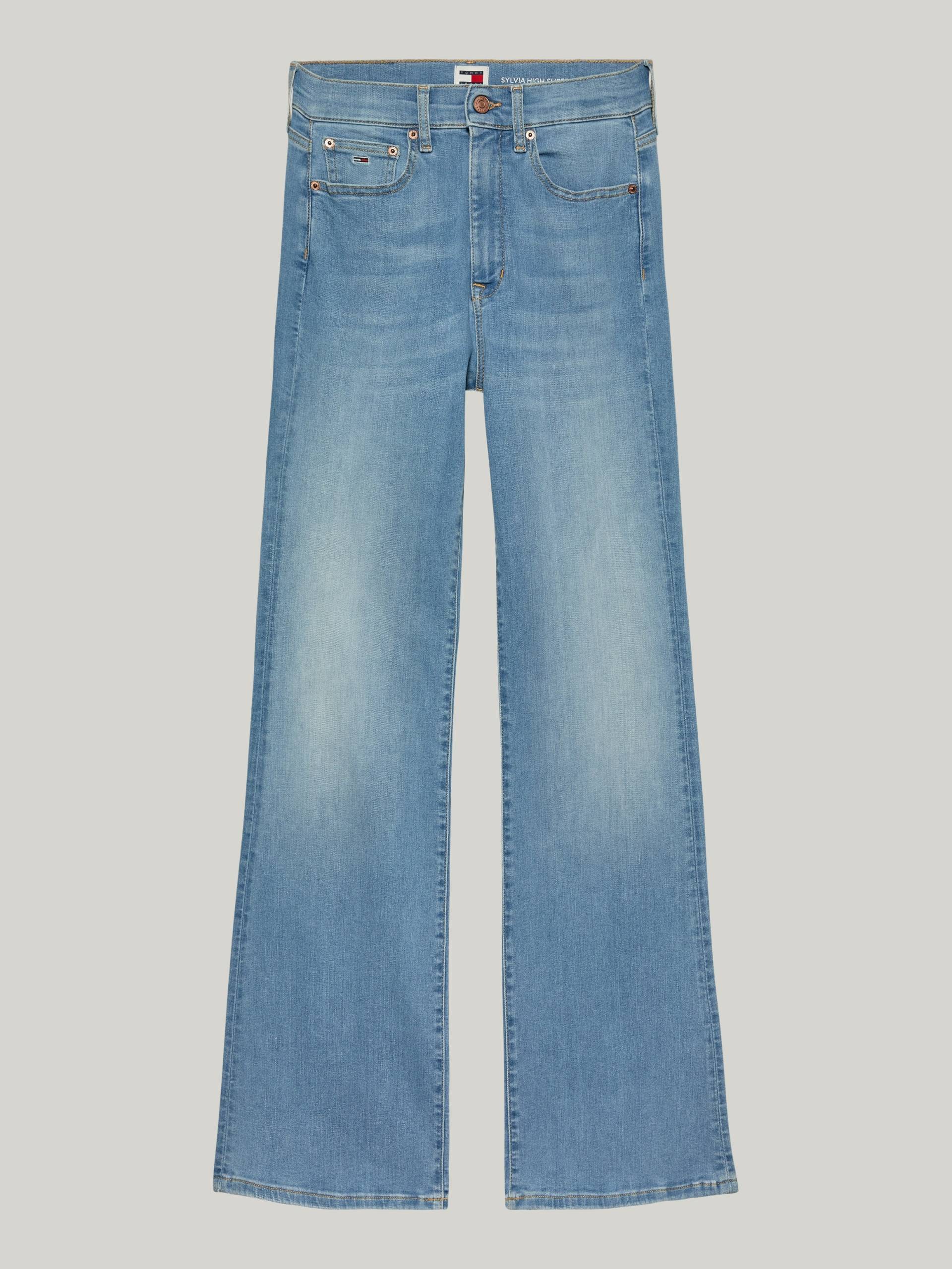 Tommy Jeans Curve Weite Jeans »CRV SYLVIA HGH FLR BH1211«, Grosse Grössen von TOMMY JEANS Curve