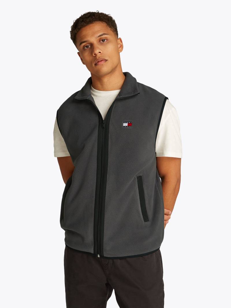 Tommy Jeans Plus Fleeceweste »TJM POLAR FLEECE VEST EXT«, Grosse Grössen, mit kontrastfarbenen Details von TOMMY JEANS Plus