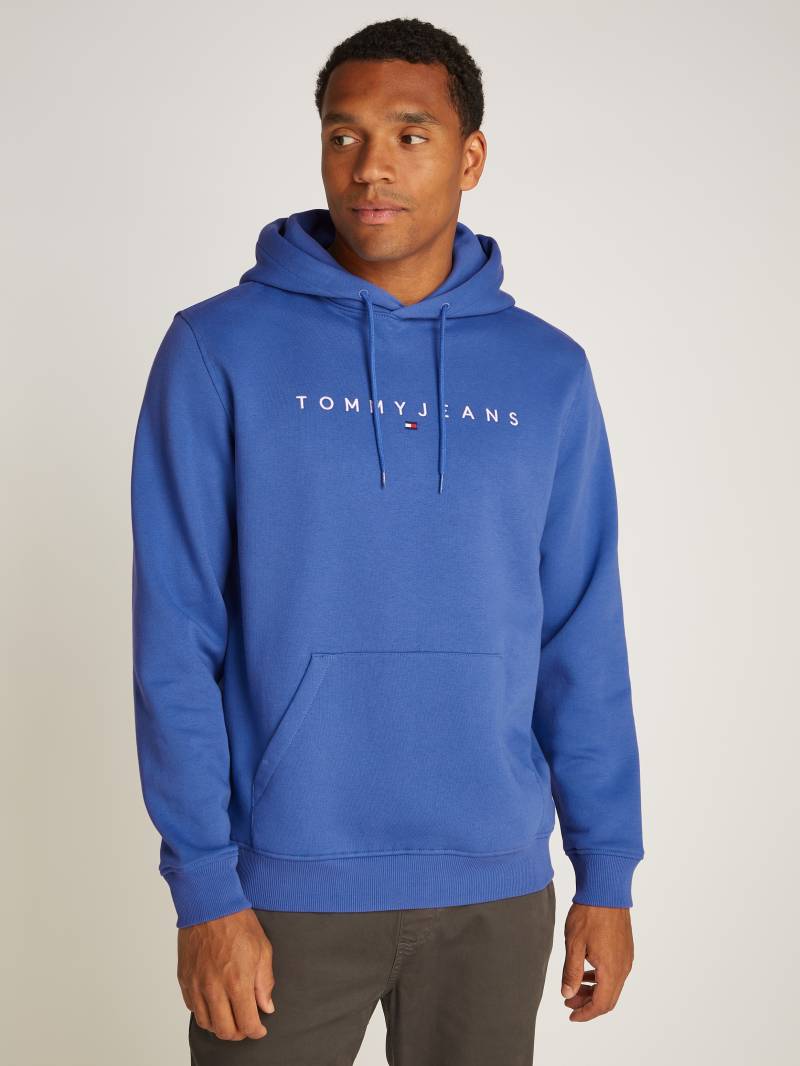 Tommy Jeans Plus Hoodie »TJM REG LINEAR LOGO HOODIE EXT«, in Grosse Grössen, Logodruck von TOMMY JEANS Plus