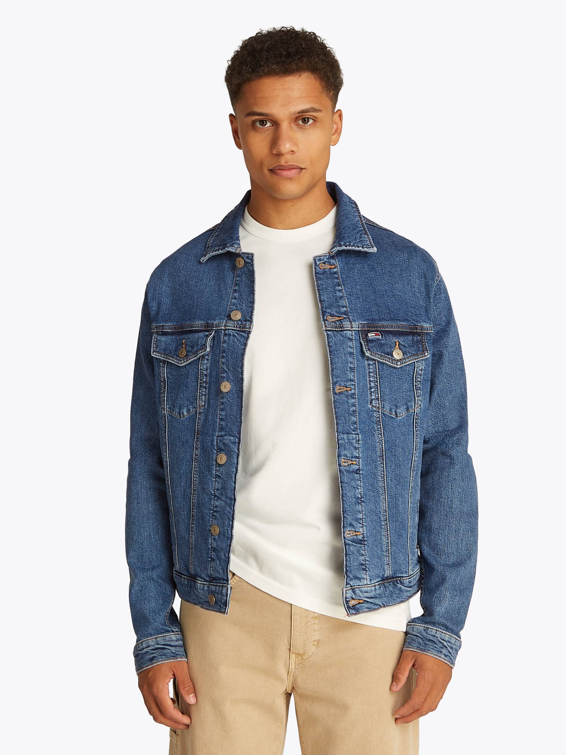 Tommy Jeans Plus Jeansjacke »RYAN RGLR TRCKR JCKT EXT BI8130« von TOMMY JEANS Plus