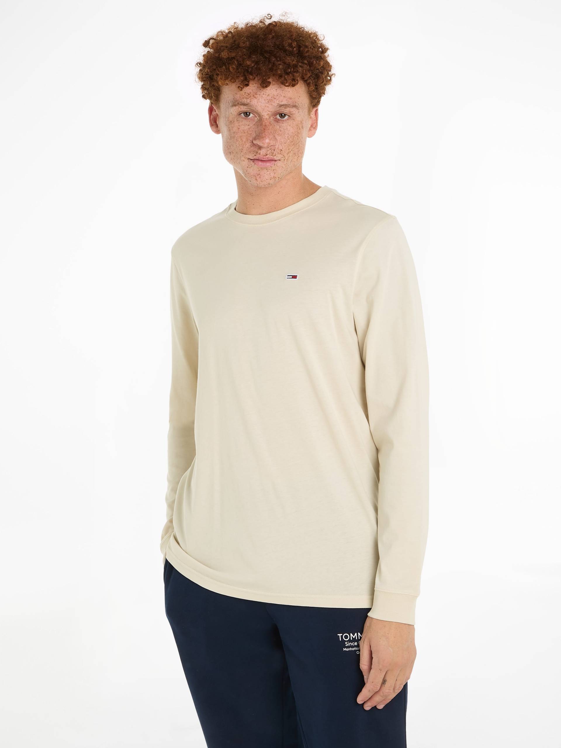 Tommy Jeans Plus Langarmshirt »TJM SLIM 2PACK L/S EXT«, mit Rundhalsausschnitt von TOMMY JEANS Plus