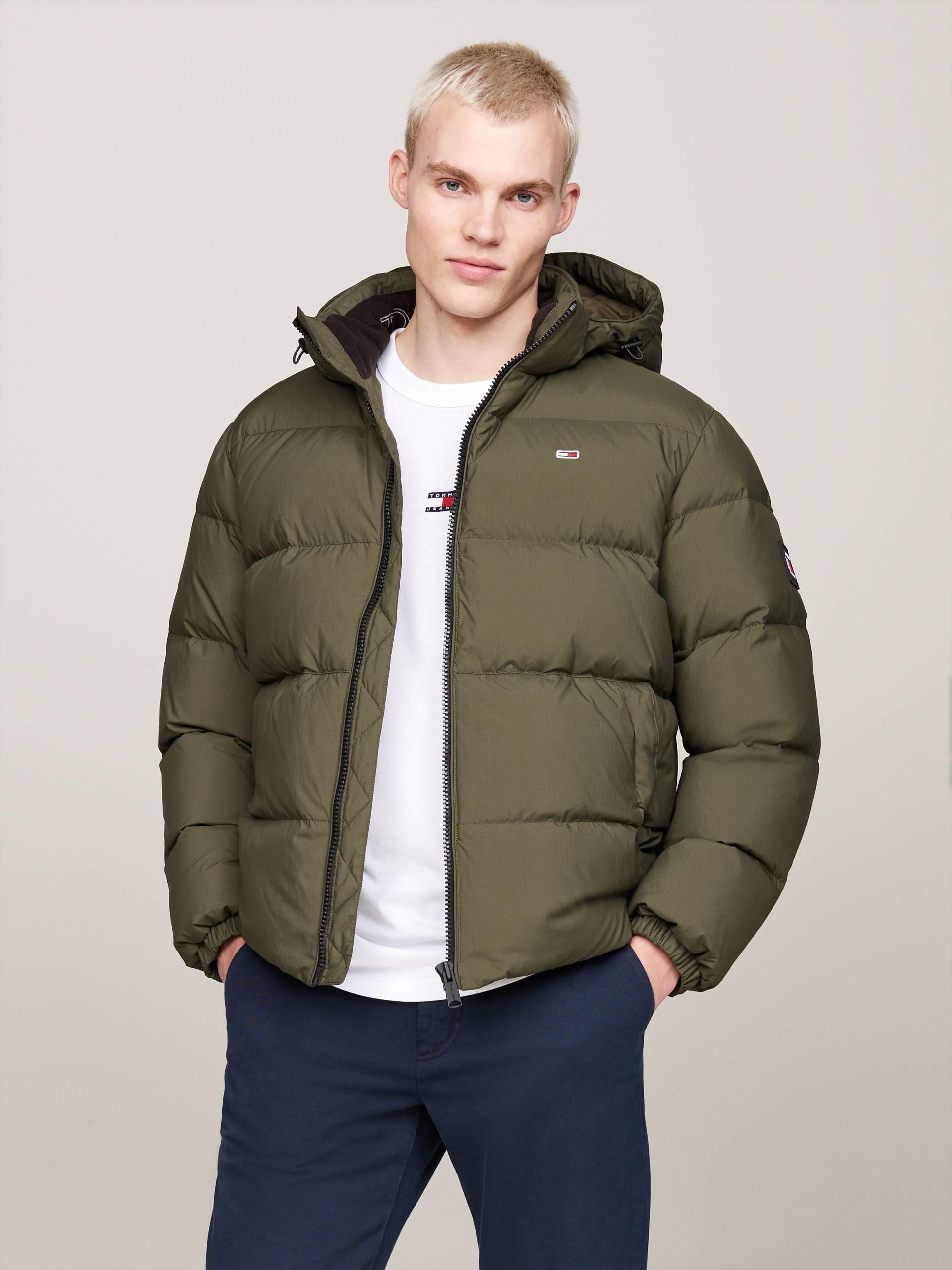 Tommy Jeans Plus Steppjacke »TJM ESSENTIAL DOWN JACKET EXT«, mit Kapuze, Grosse Grössen von TOMMY JEANS Plus