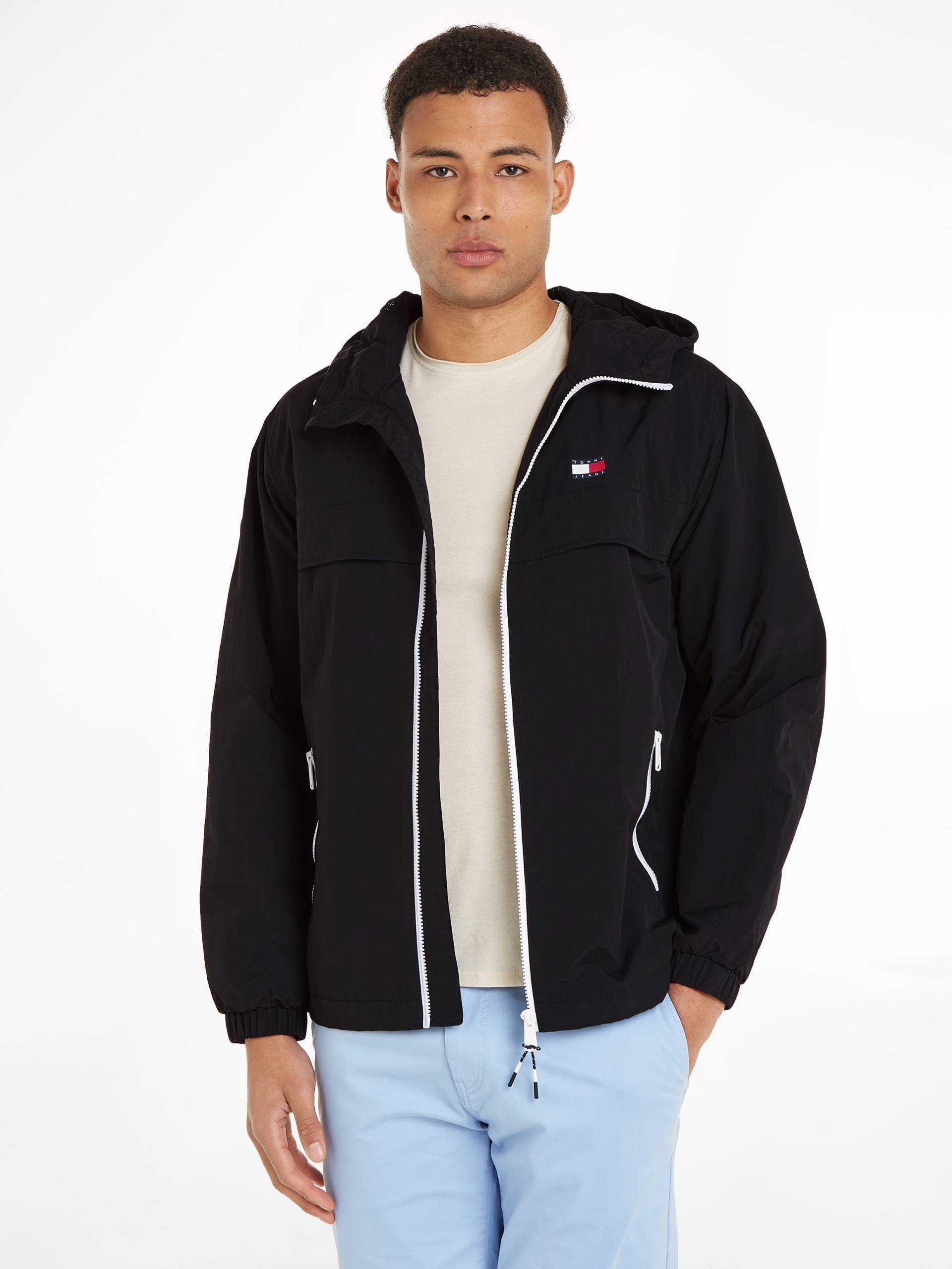 Tommy Jeans Plus Windbreaker »TJM CHICAGO WINDBREAKER EXT«, mit Kapuze, Grosse Grössen von TOMMY JEANS Plus