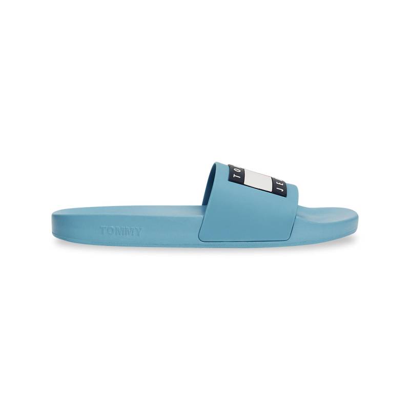 Badesandalen Herren Hellblau 40 von TOMMY JEANS