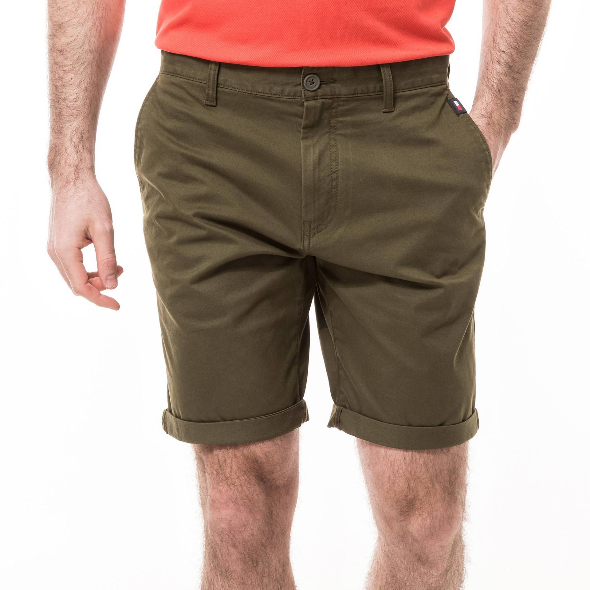 Bermuda Shorts Herren Olivegrün 30 von TOMMY JEANS