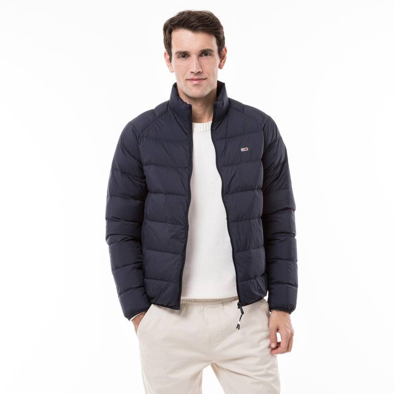 Daunenjacke Ohne Kapuze Herren Marine L von TOMMY JEANS