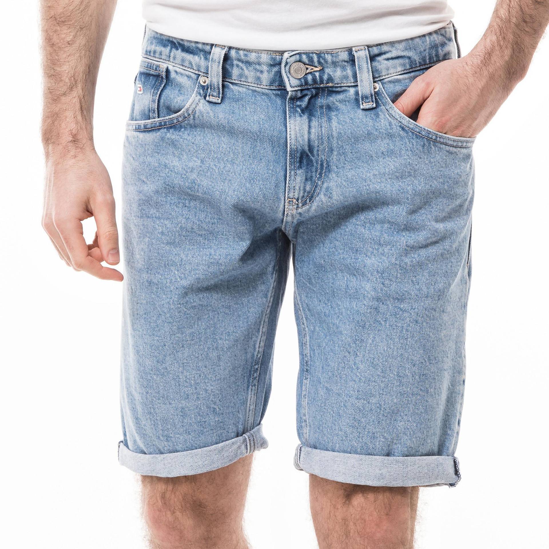 Jeansshorts Herren Blau Denim 28 von TOMMY JEANS