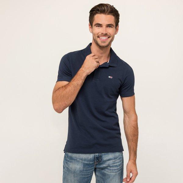 Poloshirt, Kurzarm Herren Marine M von TOMMY JEANS