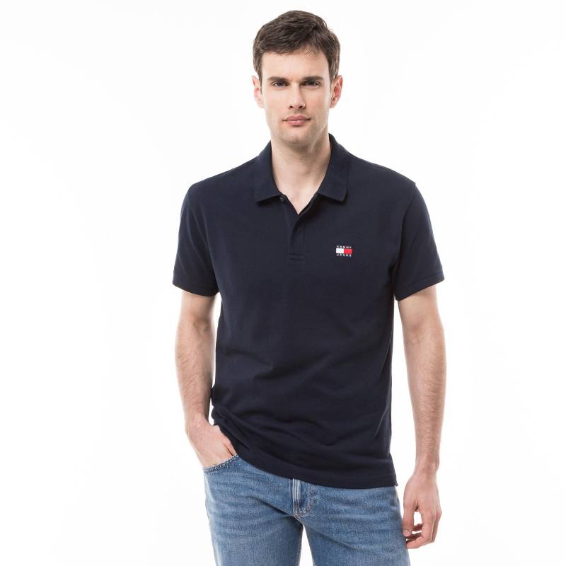 Poloshirt, Kurzarm Herren Marine L von TOMMY JEANS