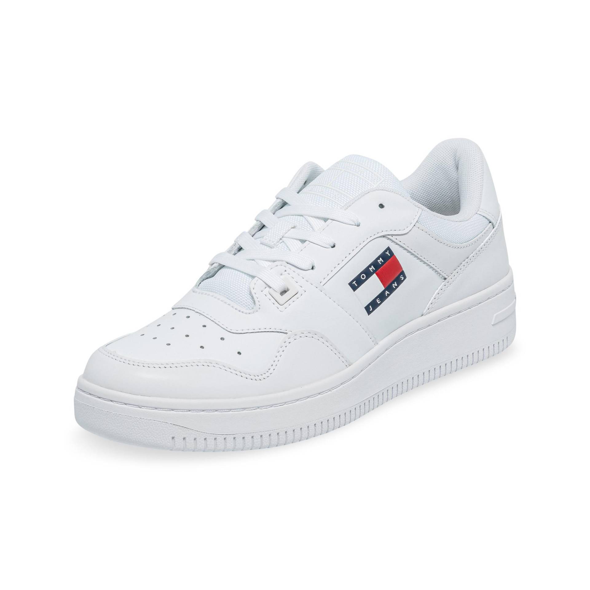 Sneakers, Low Top Herren Weiss 41 von TOMMY JEANS