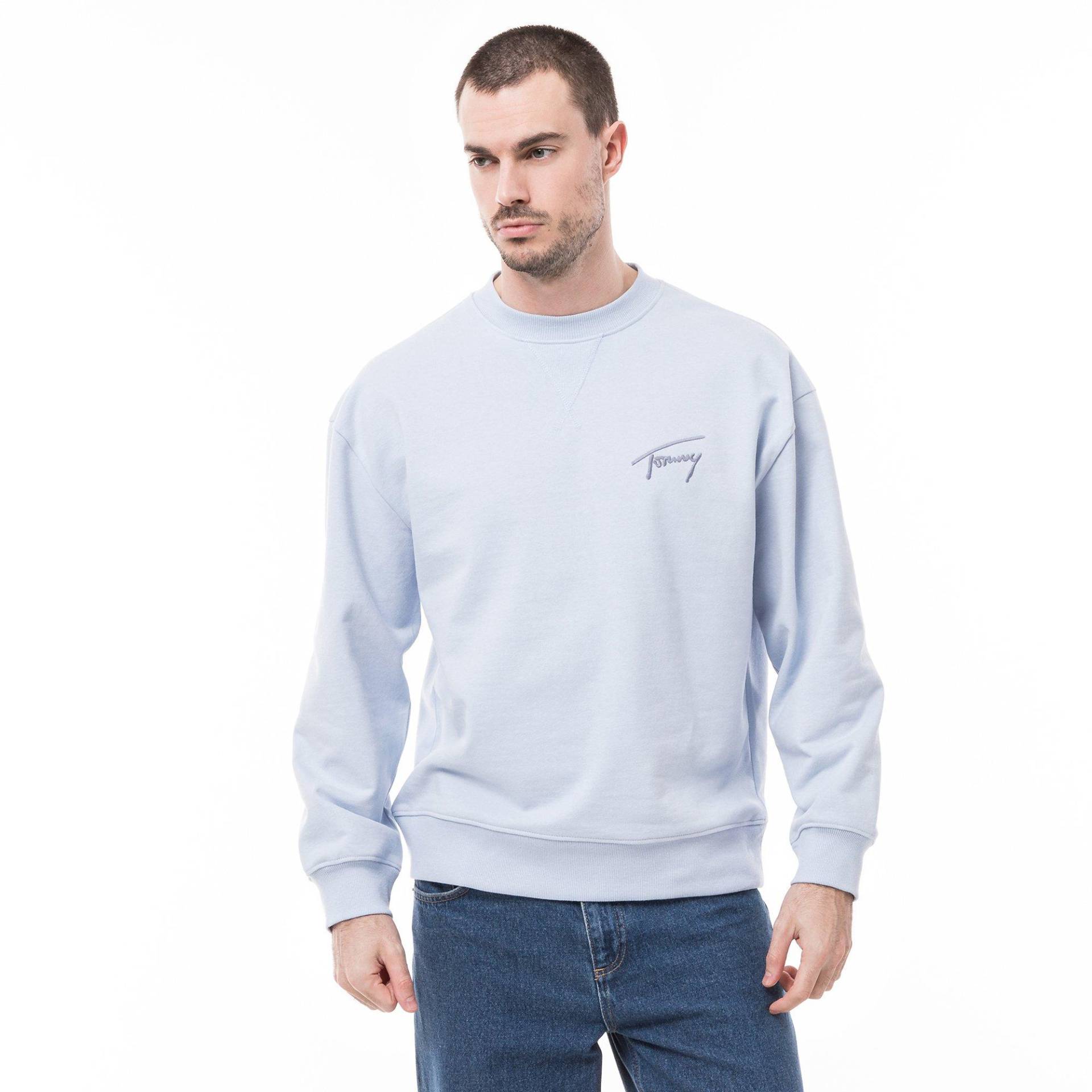 Sweatshirt Herren Hellblau XXL von TOMMY JEANS