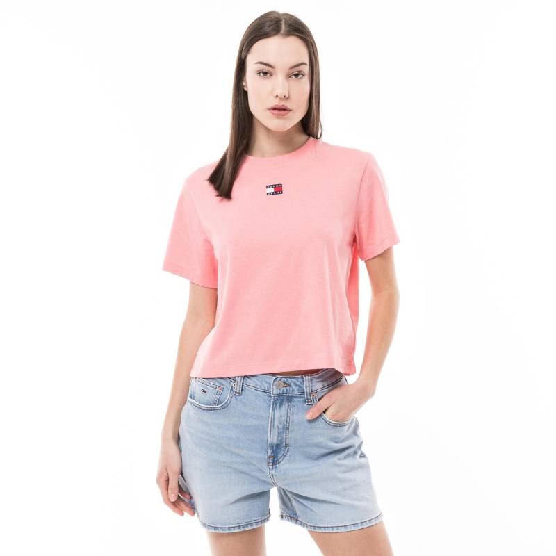 T-shirt Damen Rosa M von TOMMY JEANS